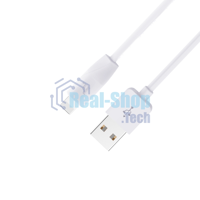 Кабель USB HOCO X1 Rapid, USB - Lightning, 2.4А, 2м, белый