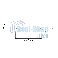 Светильник Ambrella light TN51918 BK/GD черный/золото GX53 max 12W 115*115*23