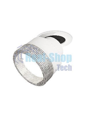 Светильник Ambrella Light XM8101540 SWH/CL белый песок/прозрачный GX53 (A2241, A2105, C8101, N8480)