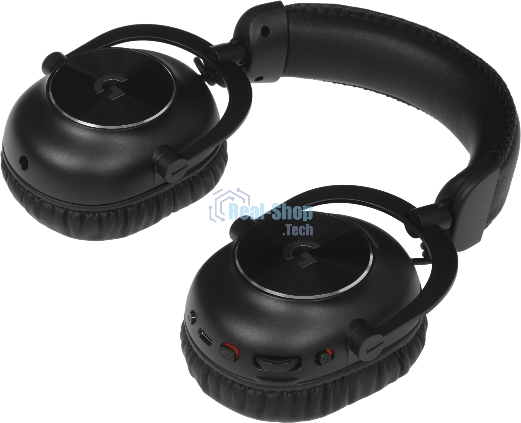Гарнитура Logitech G Pro X 2 Lightspeed черный, беспроводная + проводная, Bluetooth/USB/3.5 мм, до 50 ч