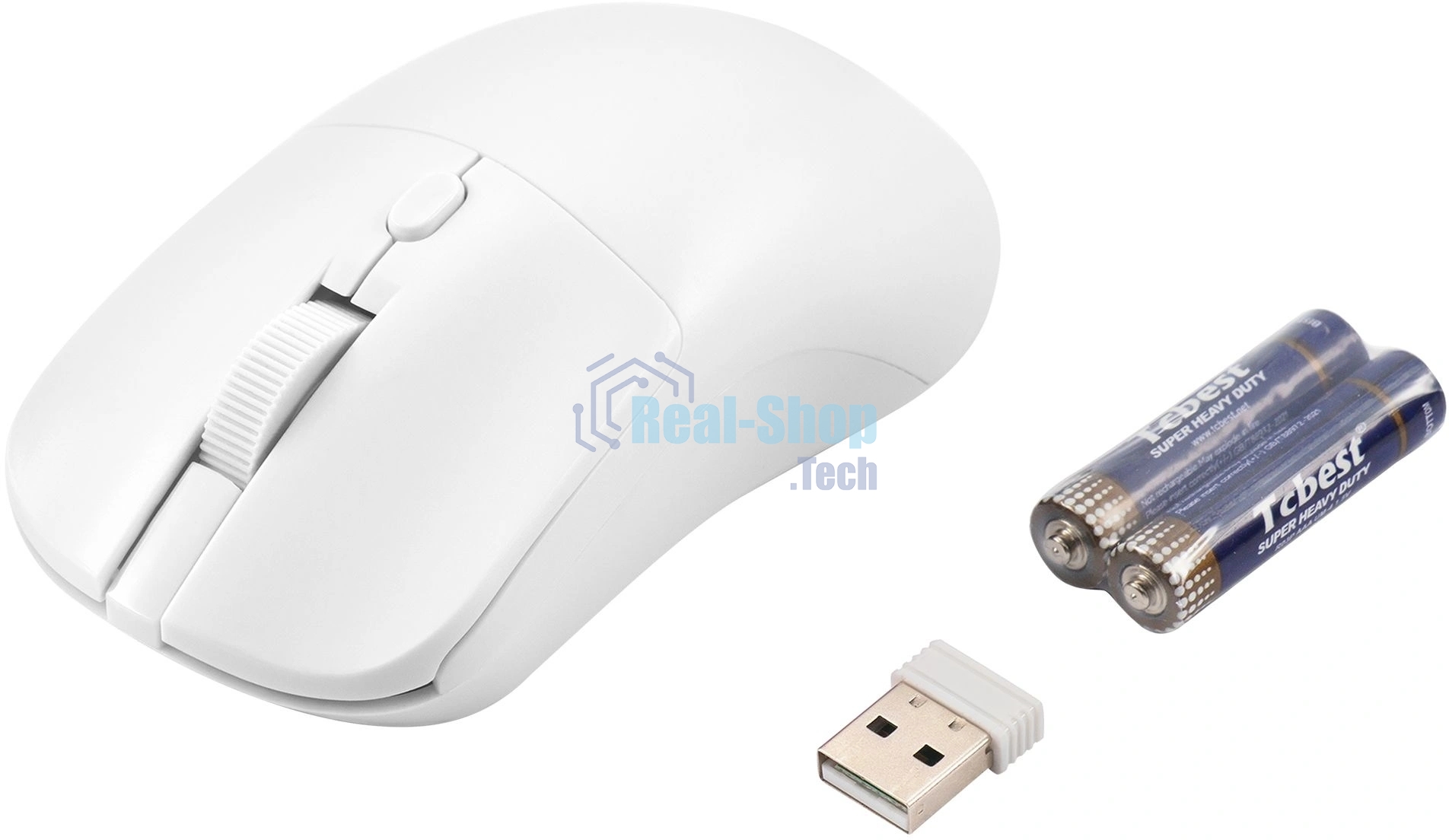 Мышь беспроводная/проводная Acer OMR501 ZL.MCE11.018 белый, кнопки - 4