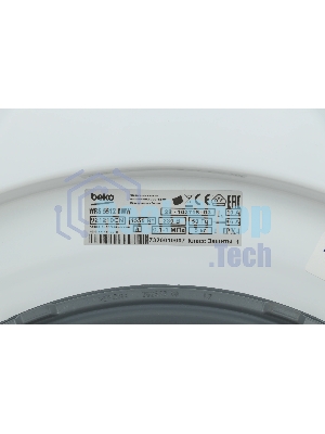 Стиральная машина Beko WRS5512BWW белый, загрузка фронтальная 5 кг, 1000 об/мин., класс: А