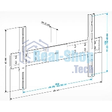 Кронштейн для телевизора Holder LCD-F6608 черный 42