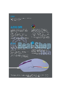 Мышь проводная Logitech G102 LIGHTSYNC фиолетовый, 8000 dpi, USB, кнопки - 6