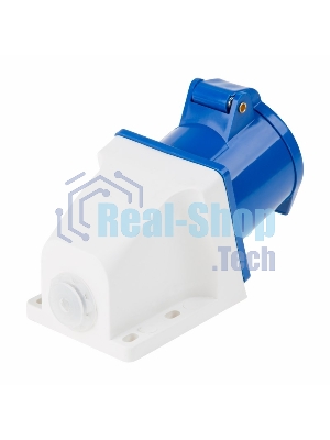 Розетка Rexant 123 стационарная 2Р+РЕ 32А 220В IP44