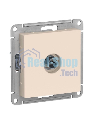 Механизм розетки TV AtlasDesign проходной 4DB беж. SchE ATN000292
