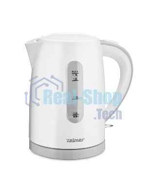 Чайник электрический Zelmer ZCK7616S белый/серый