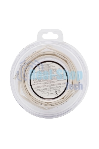 Трубка термоусаживаемая Rexant 3.0/1.5мм белый ролик 2.44м