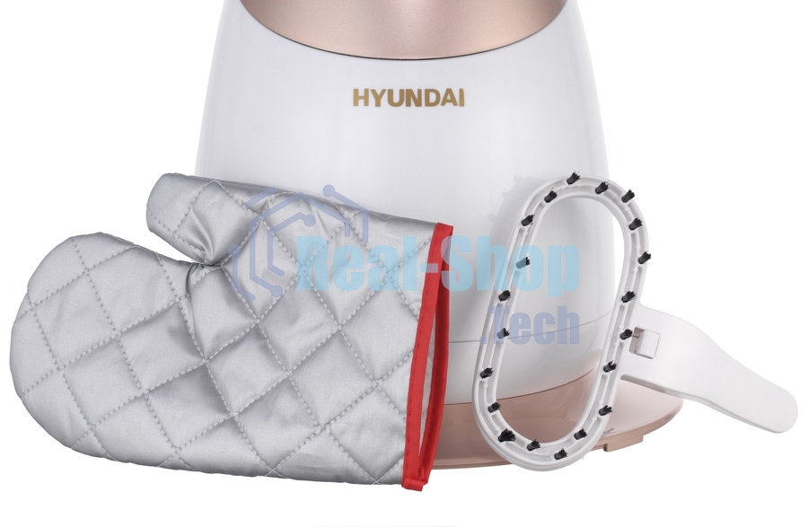 Отпариватель напольный Hyundai H-US02259 1800 Вт белый/золотистый