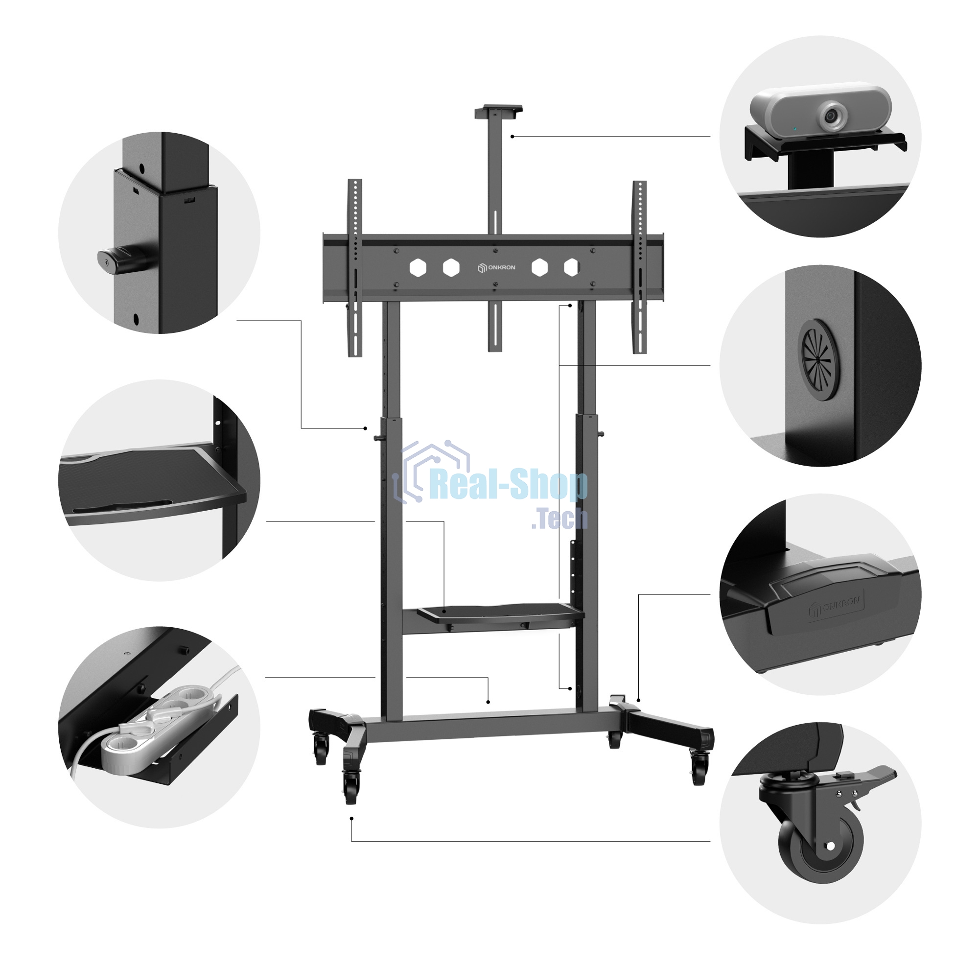 Стойка для телевизора ONKRON TS1991 черный 50