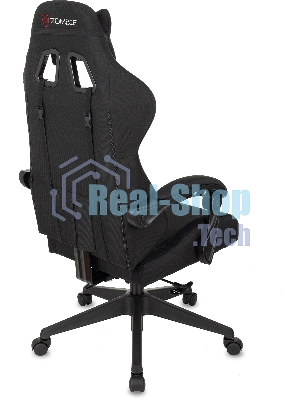 Кресло Бюрократ Zombie Predator Neo Black черный, экокожа, 120 кг, механизм качания