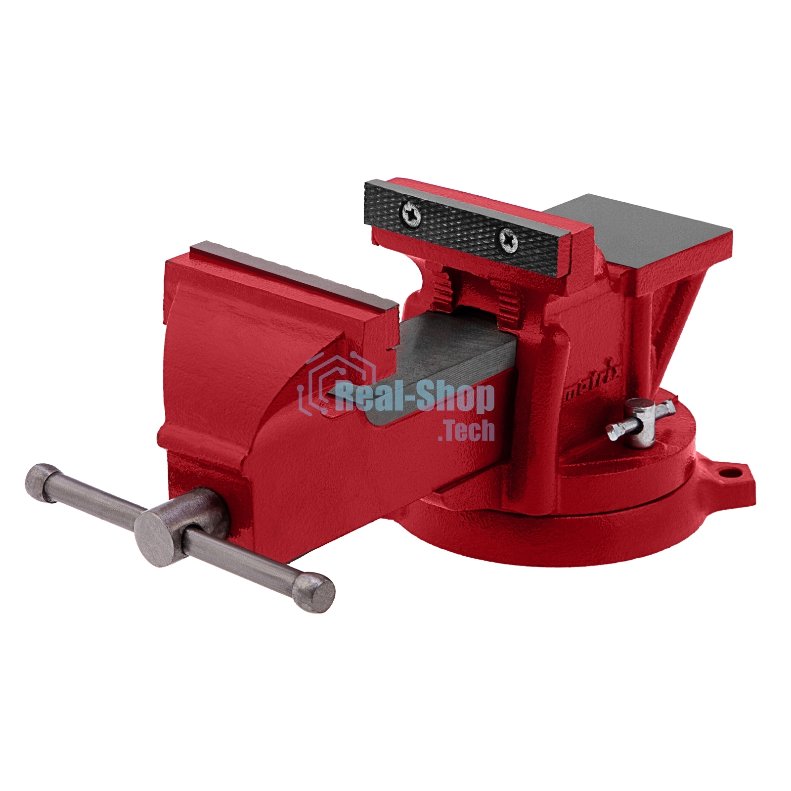 Тиски слесарные Matrix, 100 мм, поворотные, с наковальней