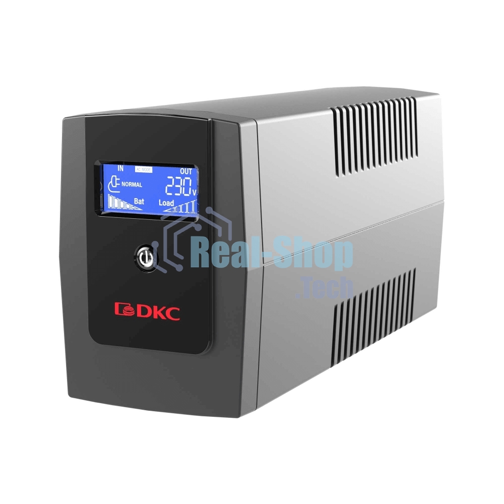 Источник бесперебойного питания DKC INFOLCD600I / 600 ВА / 360 Вт / 3 x IEC 320 C13 (компьютерный)