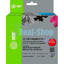 Картридж струйный Cactus CS-PGI1400BK/C/M/Y 4 цв. набор (72 мл) для Canon MB2050/MB2350/MB2040/MB2340