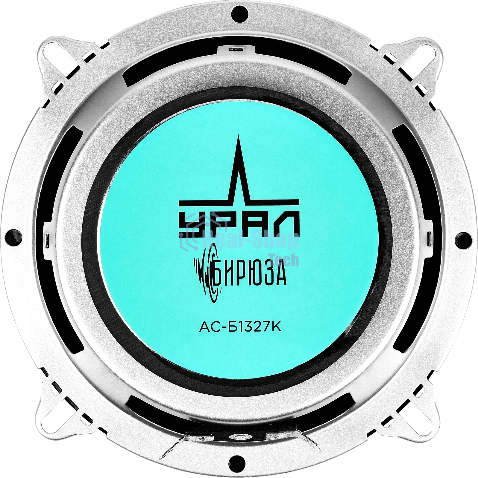 Колонки автомобильные Ural Бирюза АС-Б1327К, 120Вт, 91дБ, 4Ом, 13см, (5дюйм), 4шт, компонентные, двухполосные
