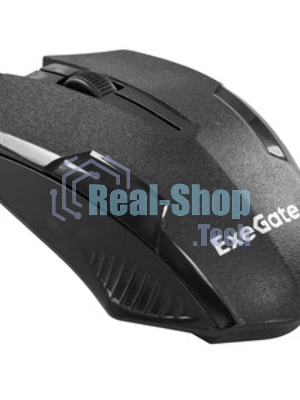 Мышь проводная ExeGate Professional Standard SH-8012 черный, 1000 dpi, USB, кнопки - 3