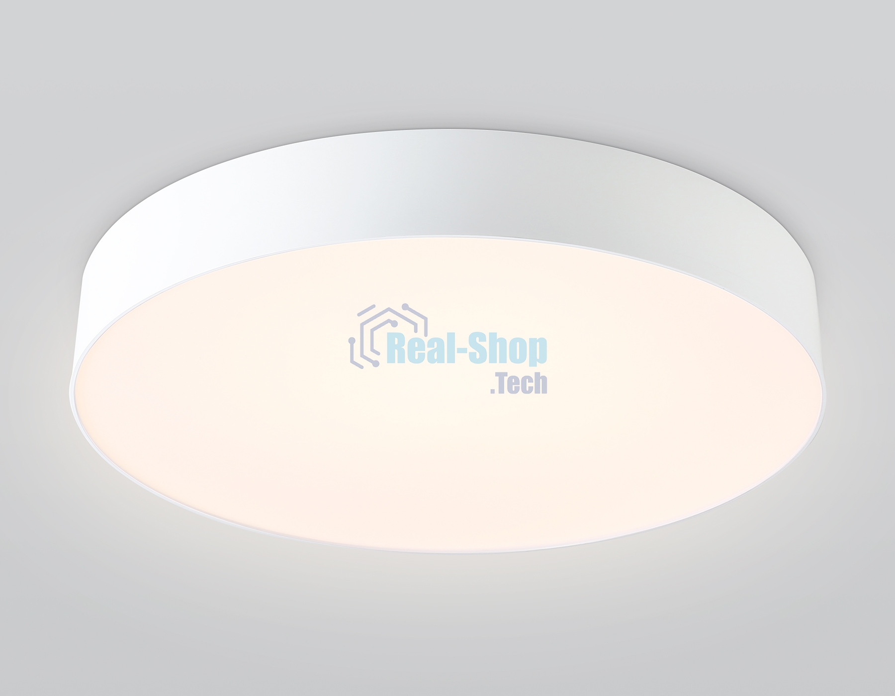 Потолочный светодиодный светильник Ambrella light FZ1355 WH белый IP20 60W 3000-6500K 490*80 (ПДУ ИК)
