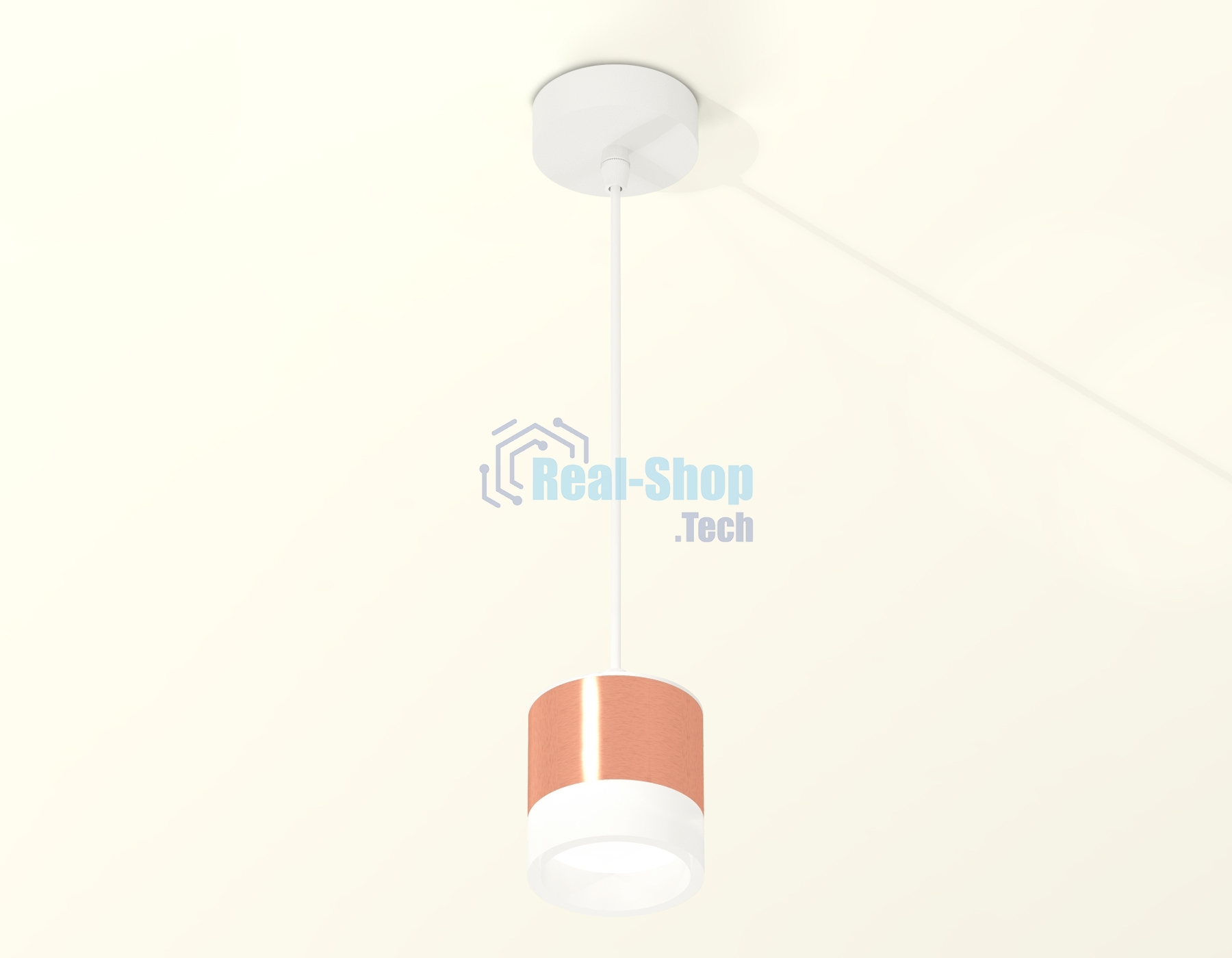 Светильник Ambrella Light XP8122025 PPG/FR/SWH золото розовое полированное/белый матовый/белый песок GX53 (A2331, C8122,N8401)