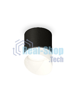 Светильник Ambrella Light XS7402036 SBK/FR черный песок/белый матовый MR16 GU5.3 (C7402, N7175)