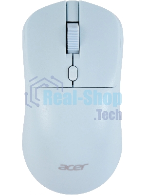 Мышь Acer OMR501 голубой оптическая 1600dpi silent беспров. USB 4but (ZL.MCE11.019)