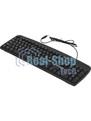 Клавиатура проводная Defender Office HB-910 RU, USB, черный