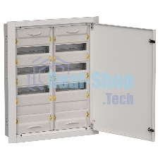 Корпус металлический IEK TITAN 5 ЩРв-96 (2х48) 755х625х130мм IP31 серый (одна дверь)