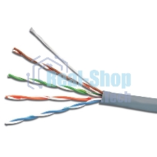 Кабель сетевой UTP 4 Pair AWG 26 CCA 305м серый