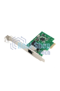 Сетевой адаптер Ethernet Gembird NIC-GX1 1000/100/10, PCI-express, чипсет RTL8111C