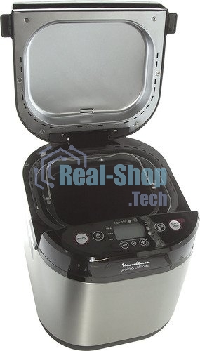 Хлебопечка Moulinex OW240E30 650Вт серебристый/черный