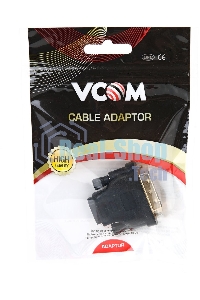 Переходник VCOM HDMI 19F to DVI-D 25M позолоченные контакты VAD7818