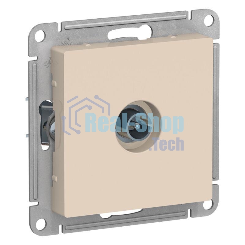 Механизм антенны TV ATLAS DESIGN коннектор беж. SchE ATN000293
