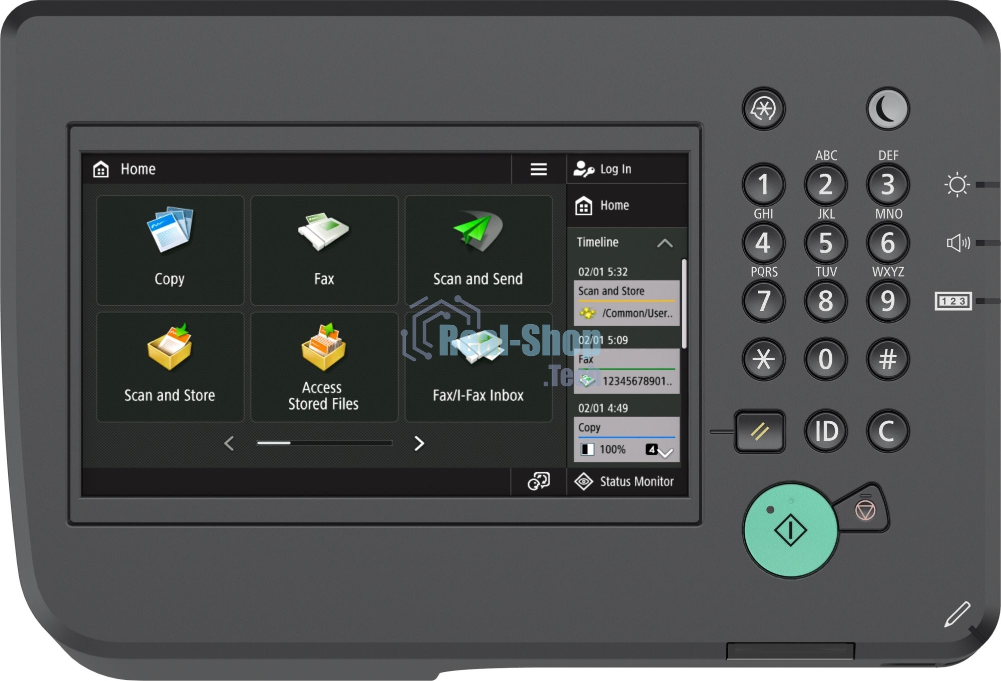 МФУ лазерное Canon imageRUNNER 2425 (4293C003), А3, ч/б, печ. 25 стр/мин (А4) 12 стр/мин (А3), 600 x 600 DPI, Wi-Fi; USB; Ethernet (Без тонера)
