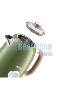 Чайник электрический Kitfort KT-6110 1.7л. 2200Вт зеленый (корпус: нержавеющая сталь)