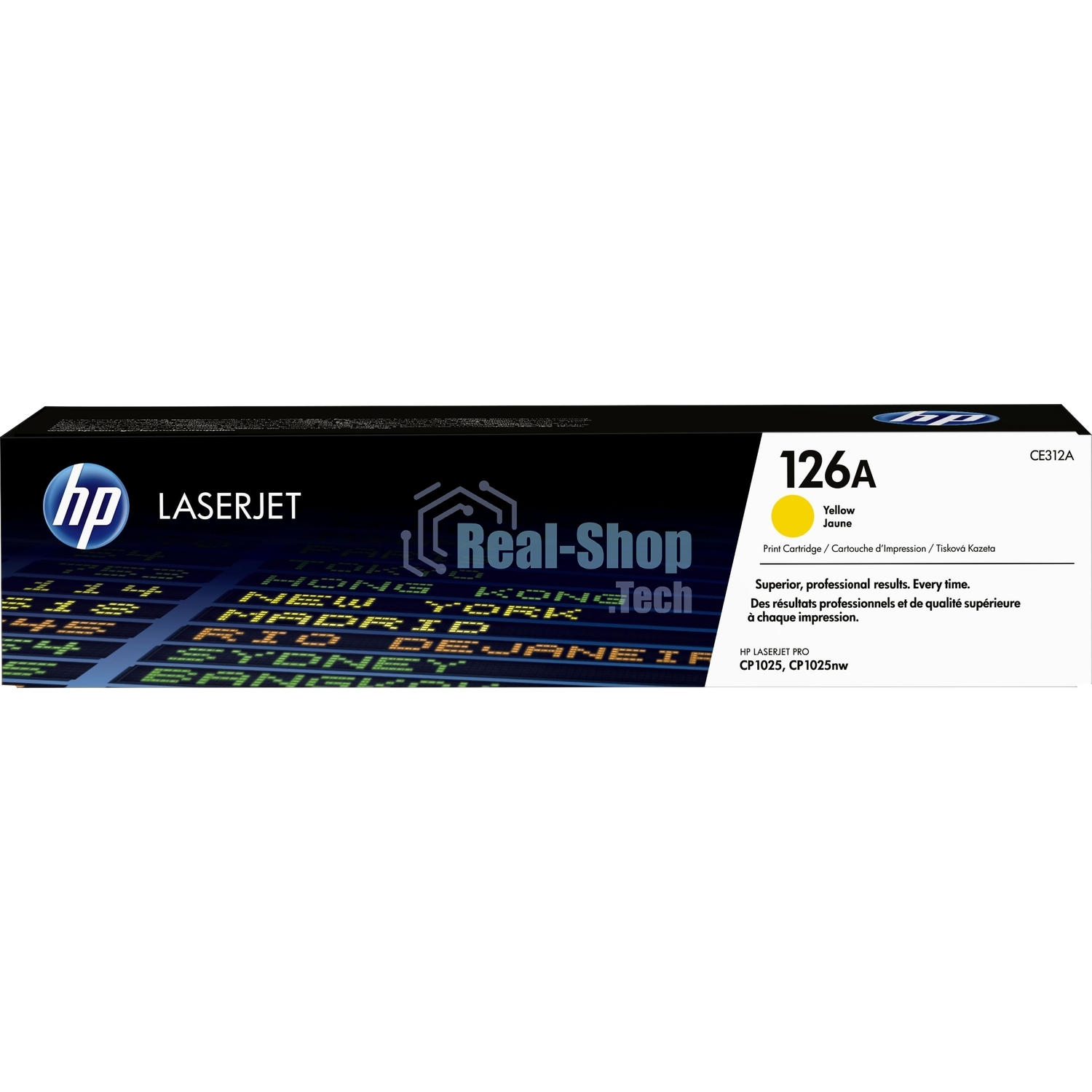 Картридж лазерный HP CE312A желтый для LaserJet Pro CP1025 1000стр.