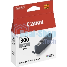 Картридж струйный Canon PFI-300 GY EUR/OCN серый (236 стр.) для Canon imagePROGRAF PRO-300