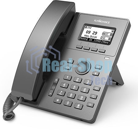 Телефон IP Flyingvoice P10P черный