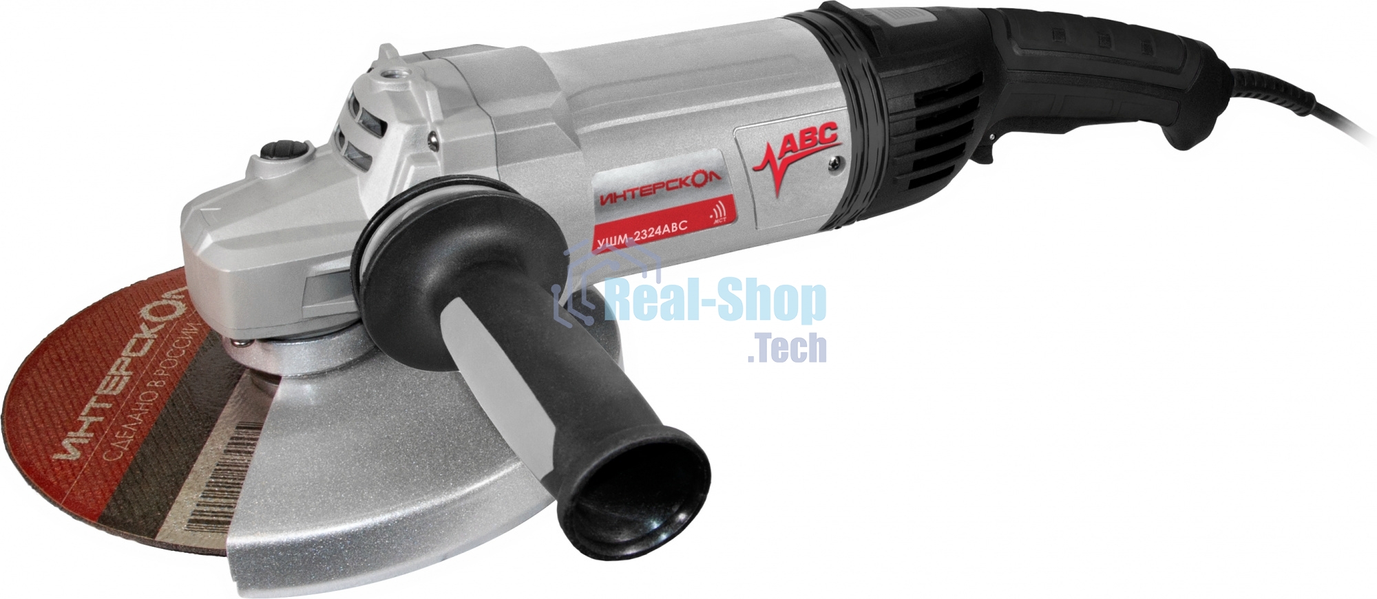 Угловая шлифовальная машина ИНТЕРСКОЛ 2324ABC 4X4 KVADRO 832.0.4.40