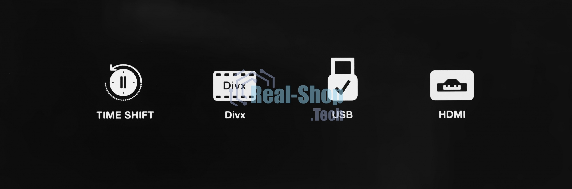 Цифровой TV ресивер HYUNDAI H-DVB240 черный