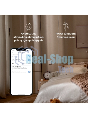 Выключатель умный Aqara Smart wall switch H1 ((with neutral, single rocker) WS-EUK03