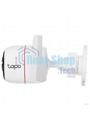 Видеокамера IP TP-Link Tapo C310 белый 3Mp indoor & outdoor IP camera, 30m Night Vision, IP66 dust & waterproof, Motion Detection and Notification, 2-way Audio, supports Micro SD card storage, easy setup with APP