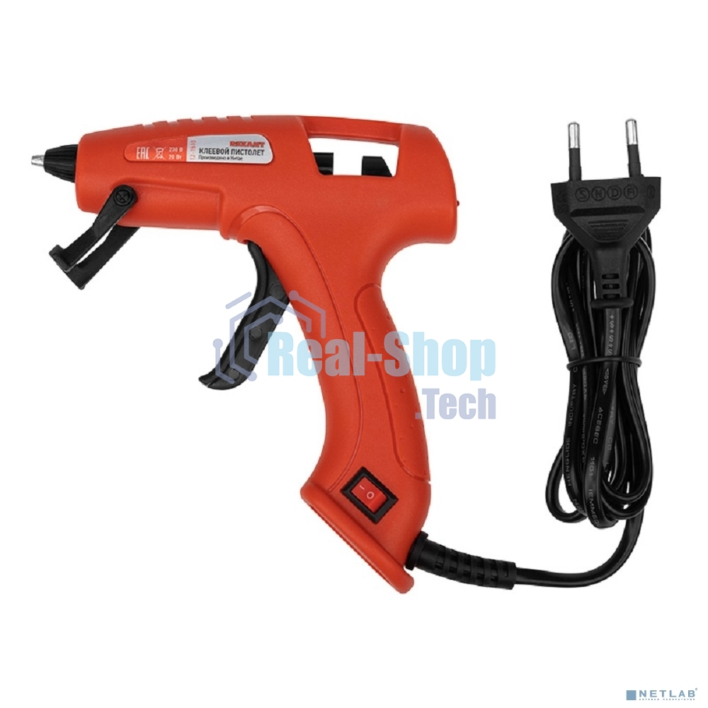 Клеевой пистолет Rexant, 20 Вт, Ø7 мм, 