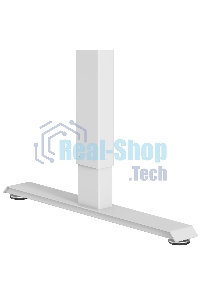 Стол компьютерный Cactus CS-EDL-WWD столешница МДФ дуб молочный каркас белый