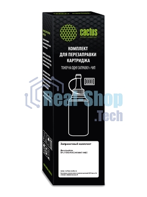 Тонер Cactus CS-RK-CE505A черный туба 120гр. с чипом для принтера HP LJ P2055/P2035/400/M401/M425