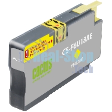 Картридж струйный Cactus CS-F6U18AE (953XL) желтый (26 мл) для HP OJ Pro 7740/8210/8218/8710/8715