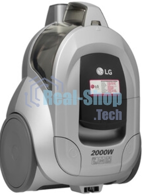 Пылесос LG VC5420NNTS серебристый/черный, 380/2000 Вт, уборка сухая, пылесборник контейнер 1.3 л