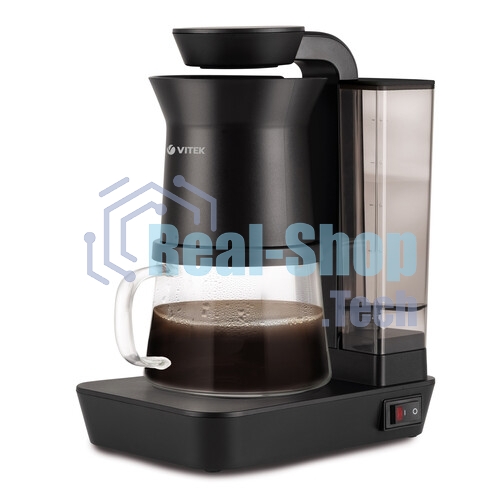 Кофеварка капельная Vitek Metropolis VT-8381 MC черный, исп. кофе - молотый, 0.54 л, 680 Вт.