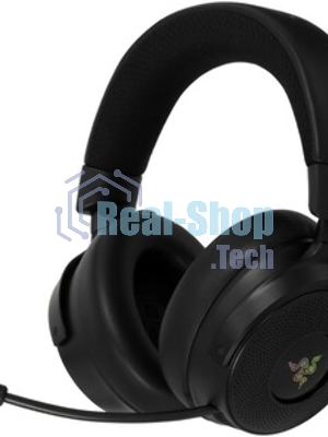 Гарнитура Razer Kraken V4 чёрный, беспроводная, bluetooth, до 70 ч, подсветка