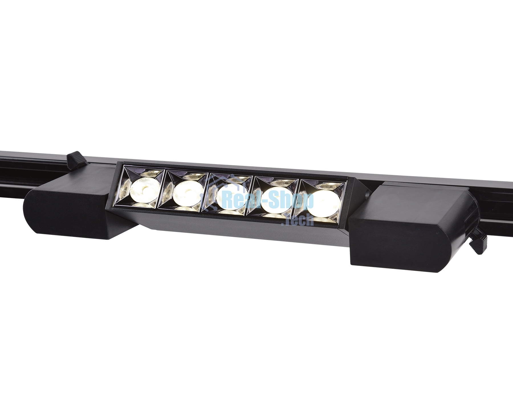Трековый однофазный светодиодный светильник Ambrella light GL6688 BK черный LED 6W 4200K 24°