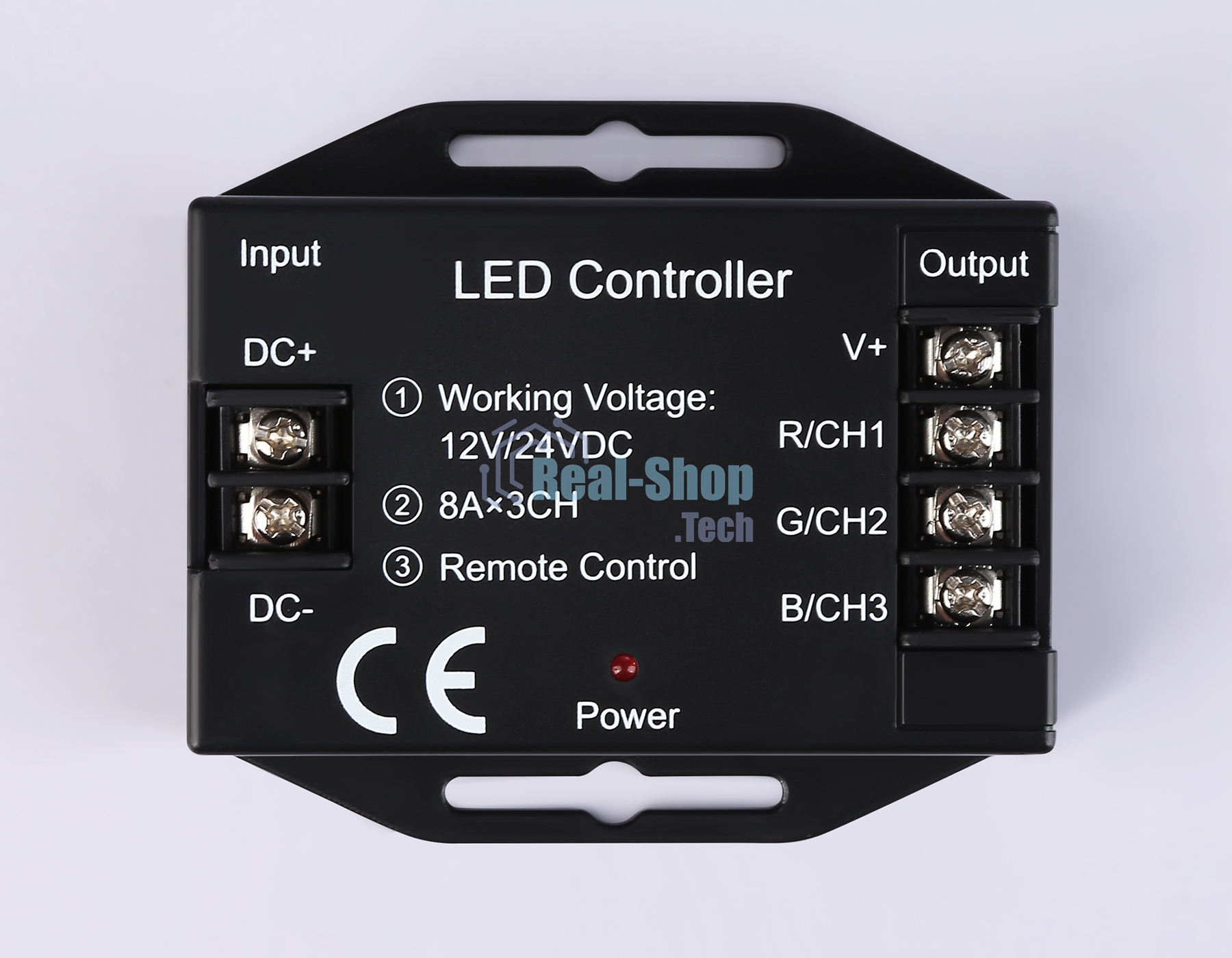 Контроллер GS11401 RGB 24A 12V 288W/ 24V 576W (ПДУ Радио 2.4G AAA)