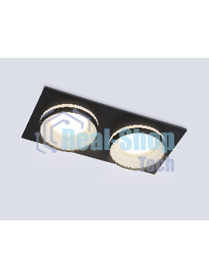 Светильник Ambrella light TN30712/2 BK черный GU5.3/2 182*92*36